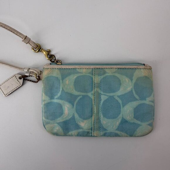 Rare Vintage Coach Blue Wallet - Picture 3 of 6